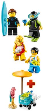 Summer Celebration Minifigure Set blister pack - Image 3