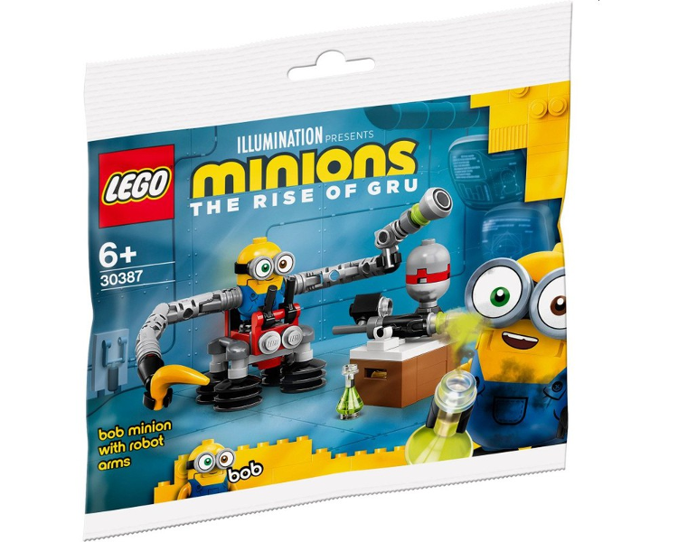 BO30387-1.png Bob Minion with Robot Arms polybag – Image 1