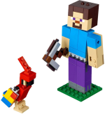 Minecraft Steve BigFig with Parrot - Image 2