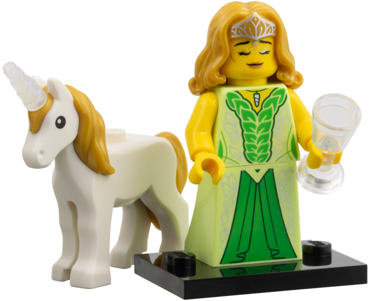 col29-12.png Unicorn Elf, Series 29 (Complete Set with Stand and Accessories) - Image 1