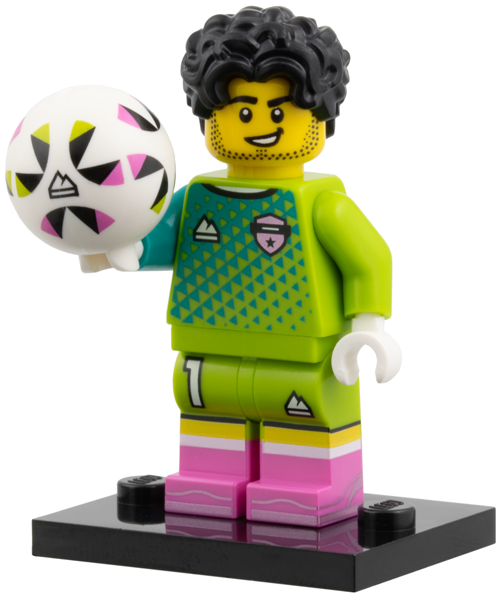 col29-9.png Soccer Goalkeeper, Series 29 (Complete Set with Stand and Accessories) - Image 1