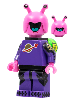 col396.png Space Creature, Series 22 (Minifigure Only without Stand and Accessories) - Image 1